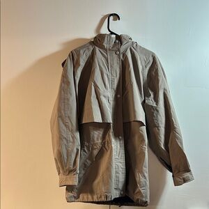 Eddie‎ Bauer Beige Hooded Jacket